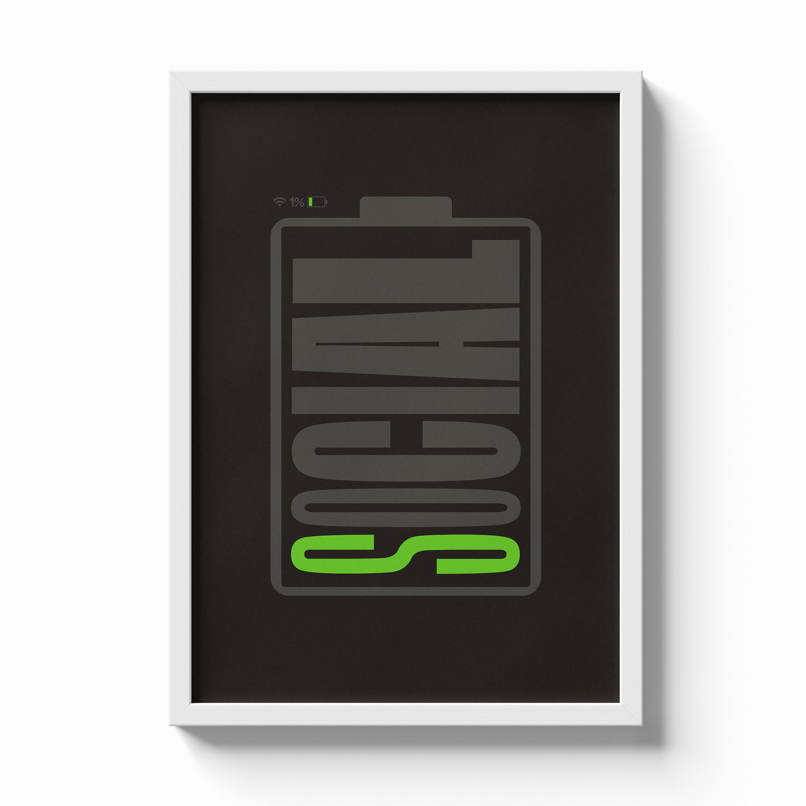 Bateria Social? Acabando....