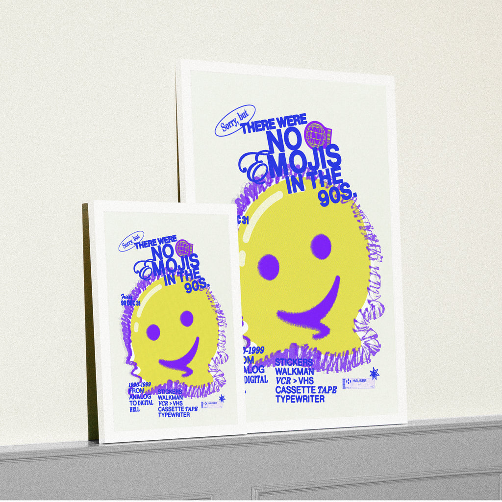 Não havia emojis nos anos 90