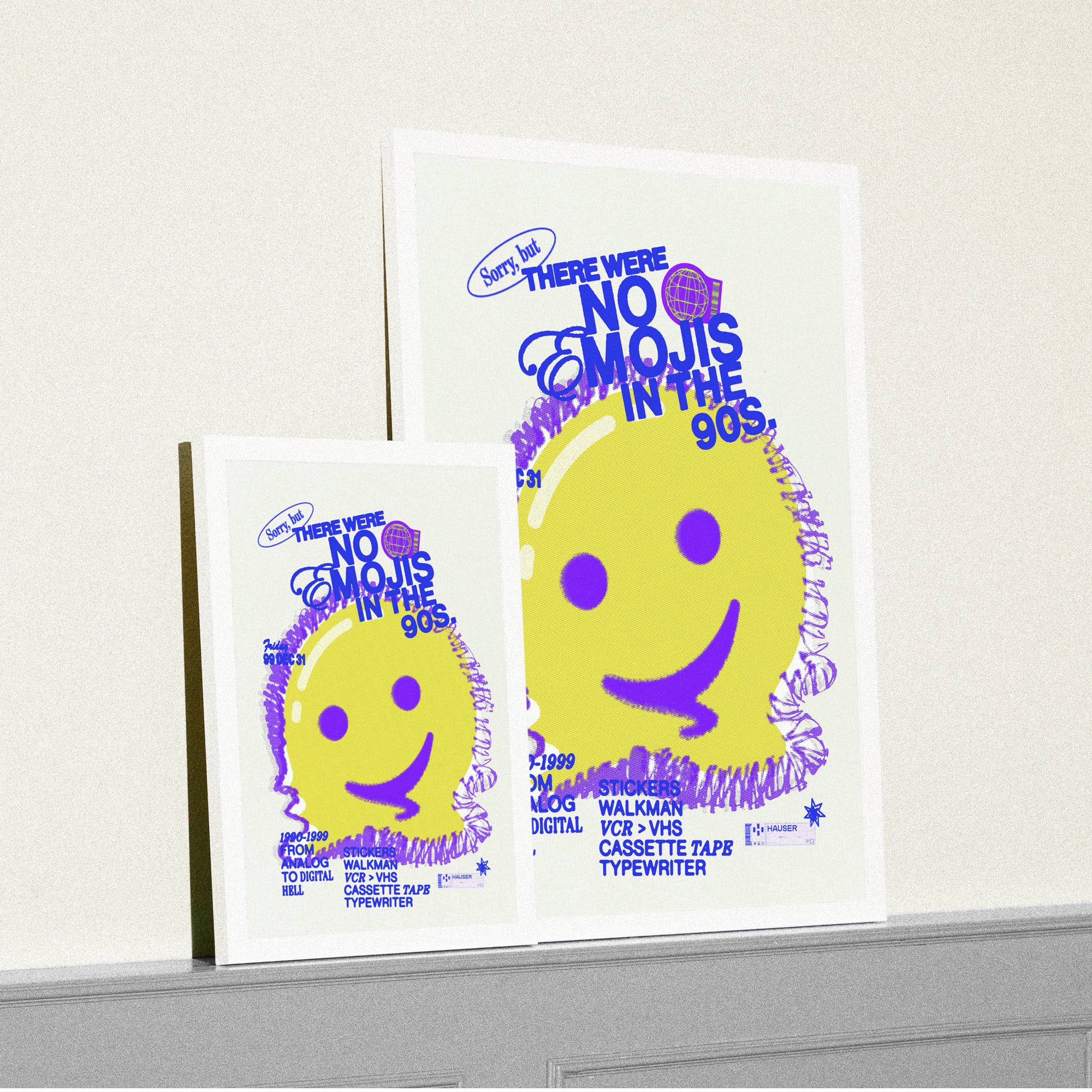 Não havia emojis nos anos 90
