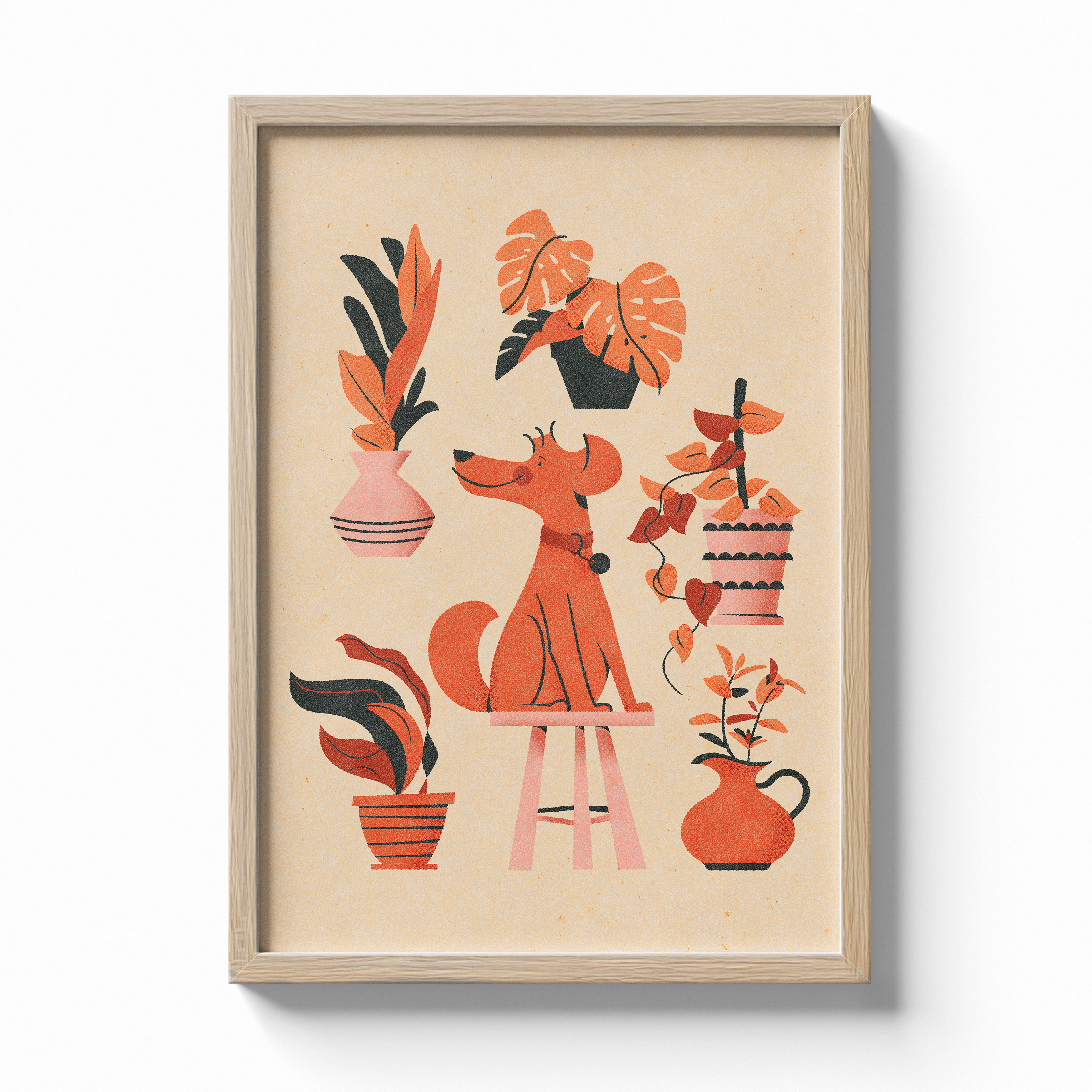 Um doguinho observador