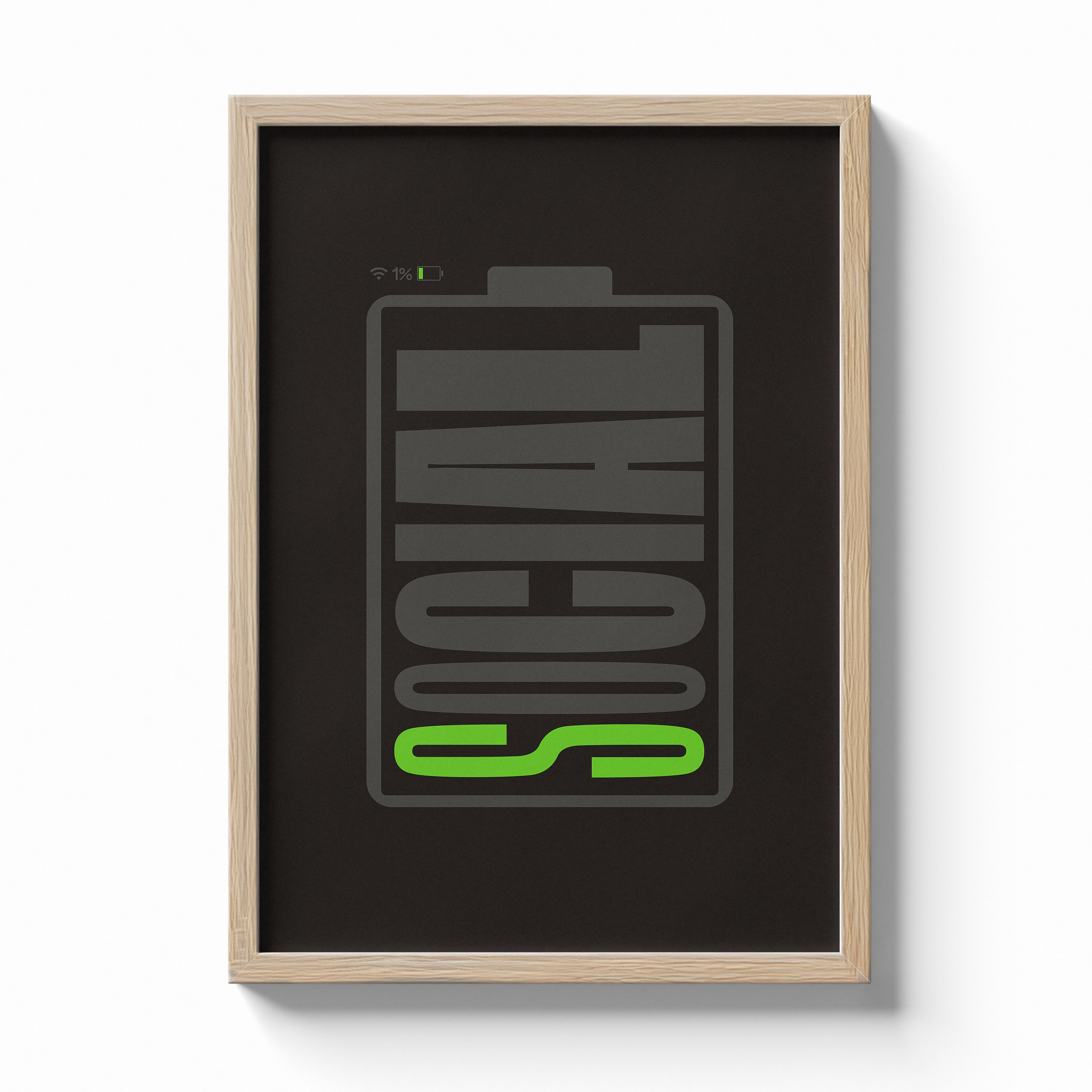 Bateria Social? Acabando....