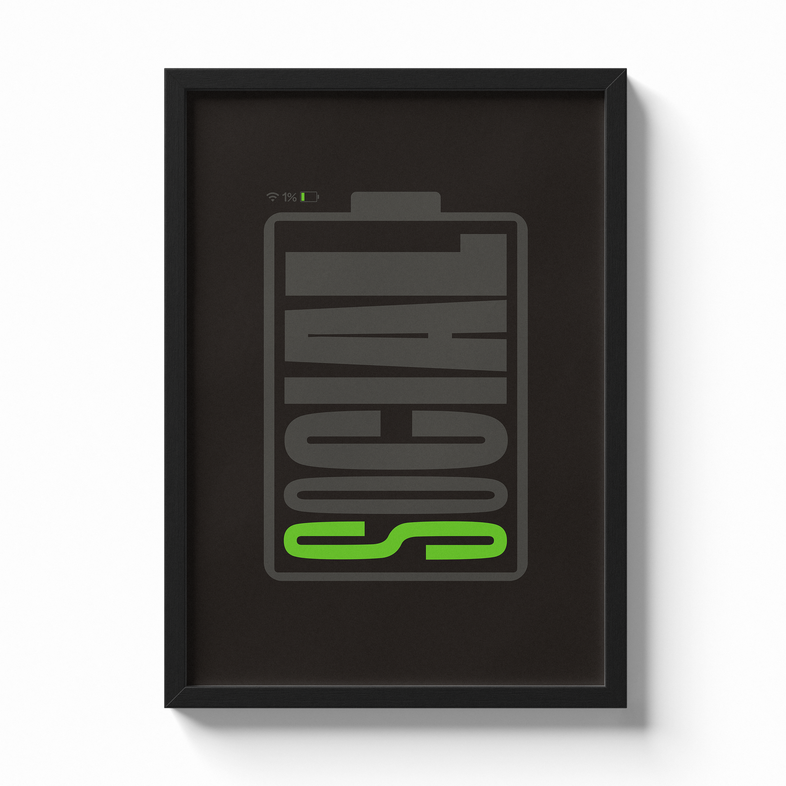 Bateria Social? Acabando....