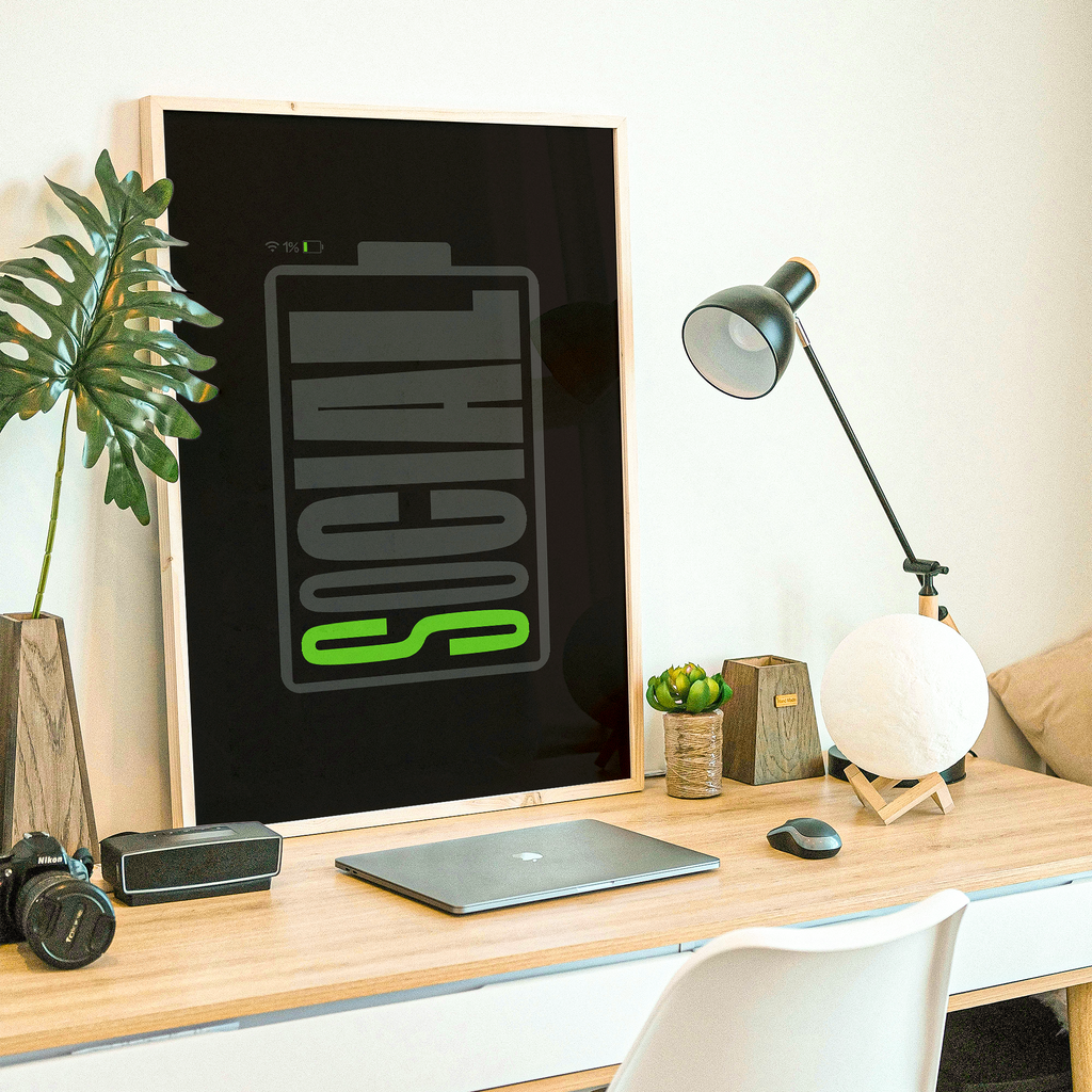 Bateria Social? Acabando....