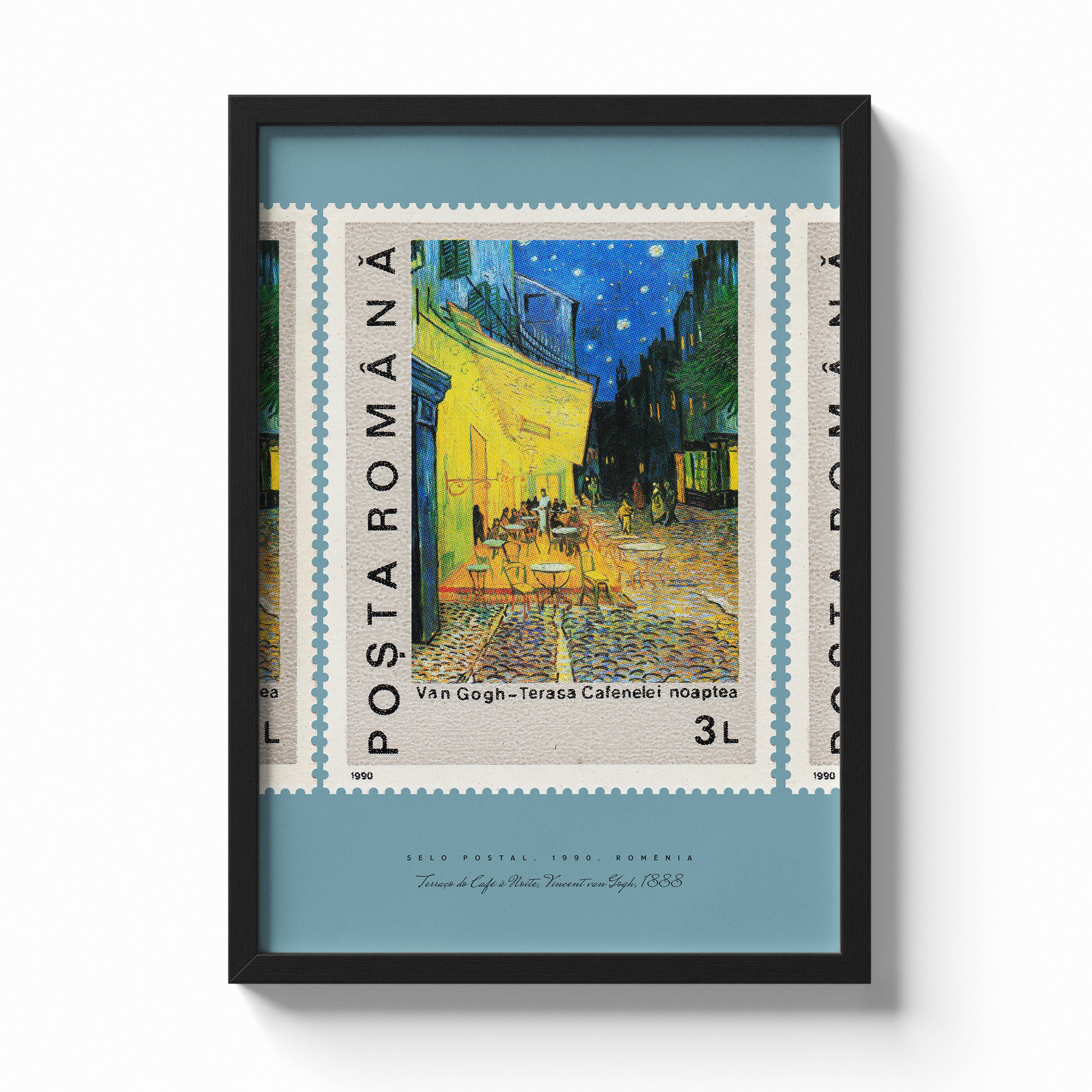 Selo Postal, 1990, Romênia