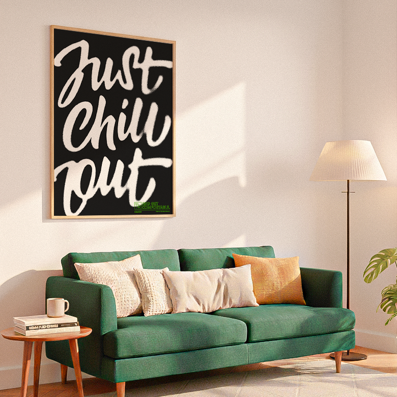 Just chill out and get comfortable.